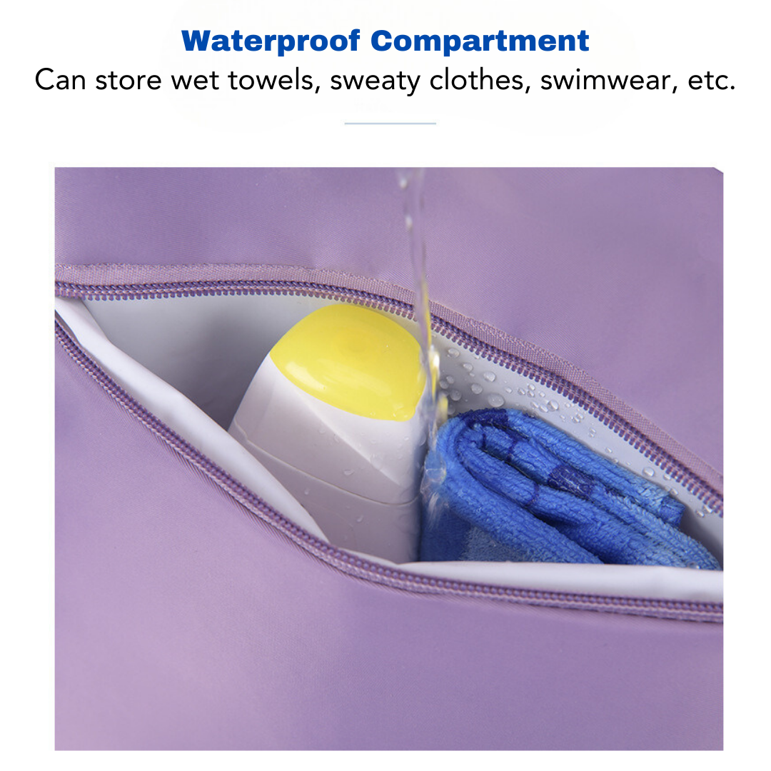 AquaSafe Wet-Dry Travel Backpack
